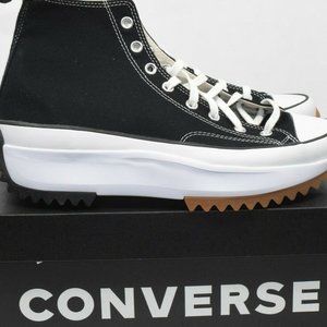 Converse Run Star Hike High Black Size 12